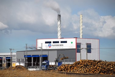 The Falbygden biomass plant in Sweden (above) uses similar Saxlund International technology as that proposed for the Twinwoods facility in the UK